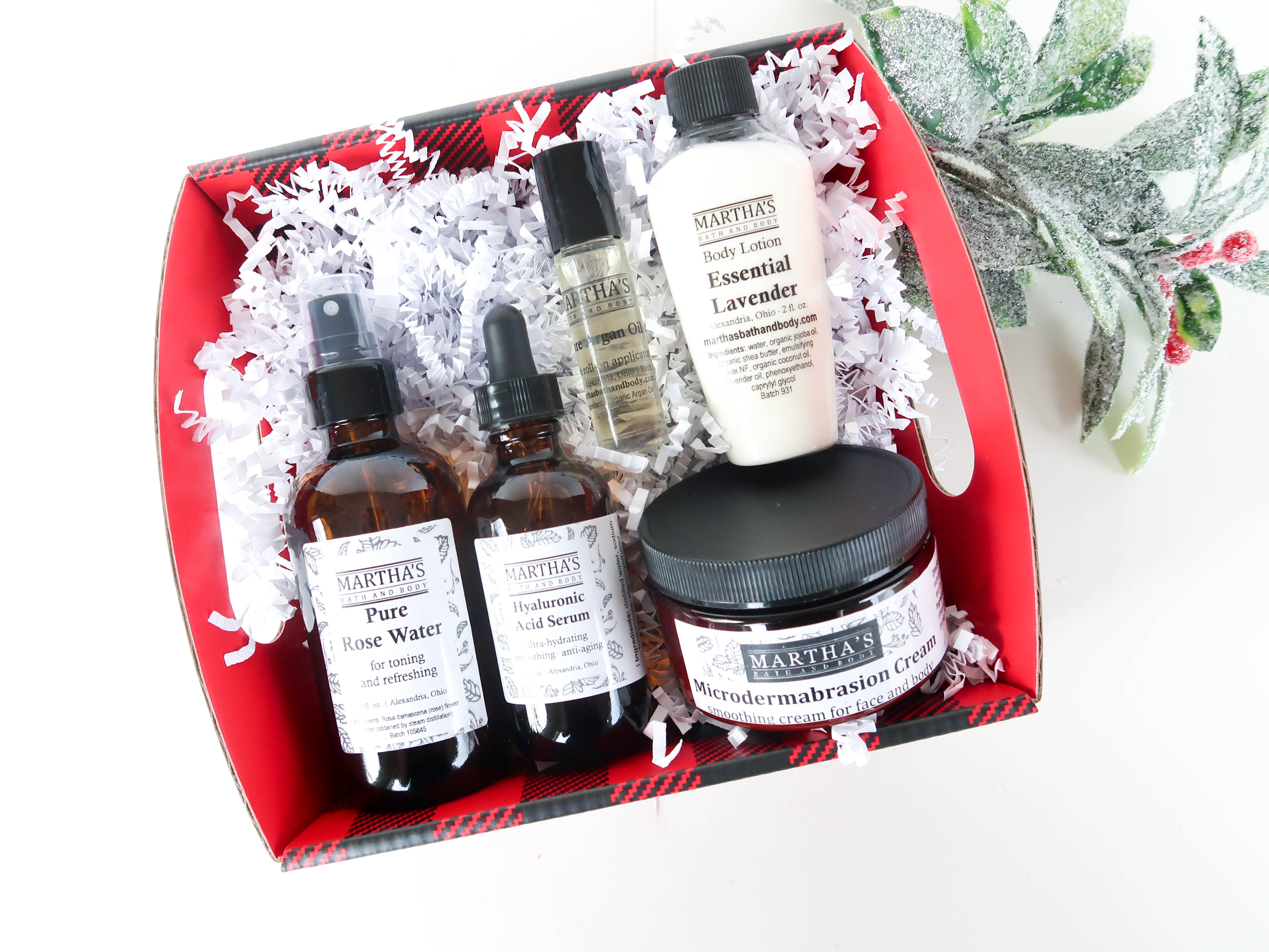 The Selection Box | Organic Beauty Gift Box | Odylique Gift Set Trial Sizes
